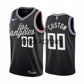 Maillot Basket Homme Los Angeles Clippers Personnalisé Nike 2022-23 City Edition Noir Swingman